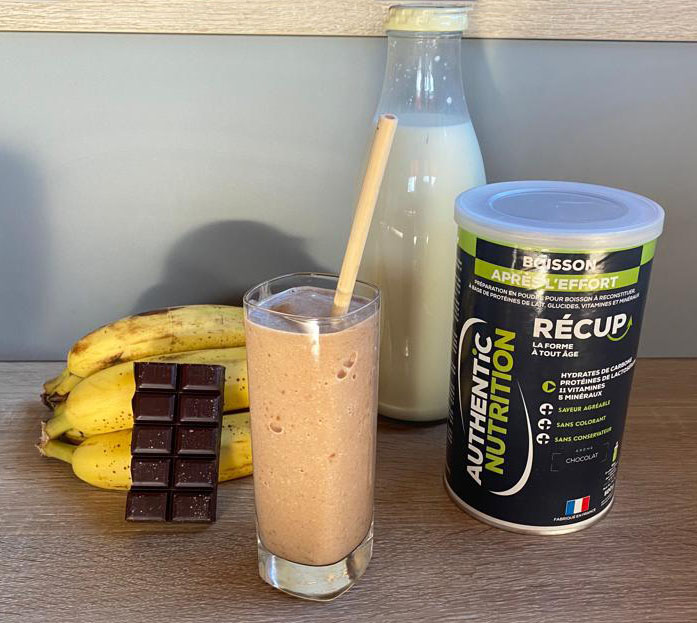 Milkshake récup choco banane